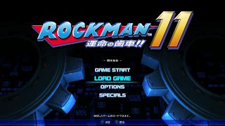 rockman 11 menu